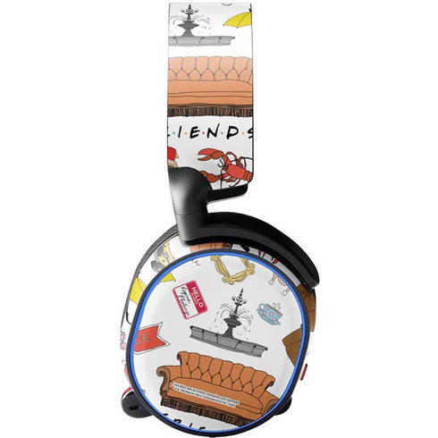 Warner Bros Classic FRIENDS Icons SteelSeries Arctis 3 Skin